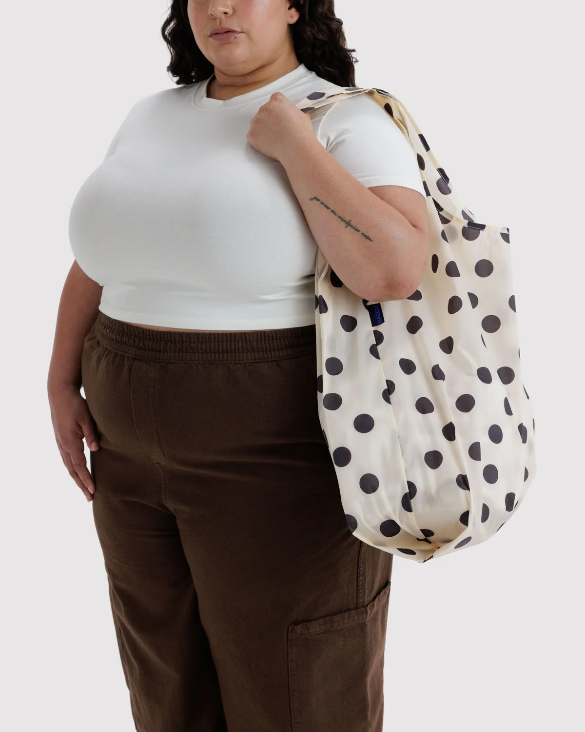 Big Shopping Carry Bag - Polka Dot - Image 2