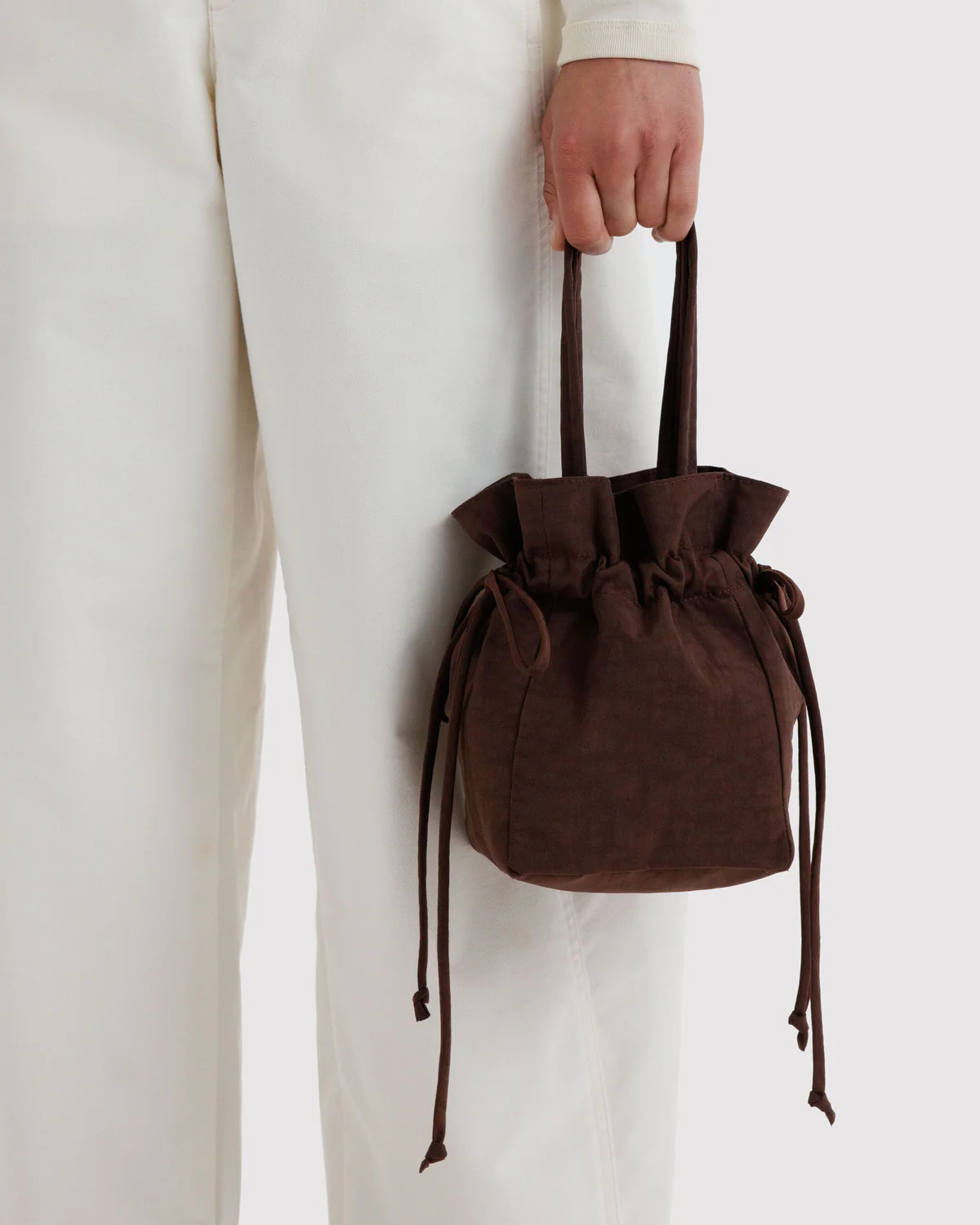 Drawstring Bag - Coffee - Image 3