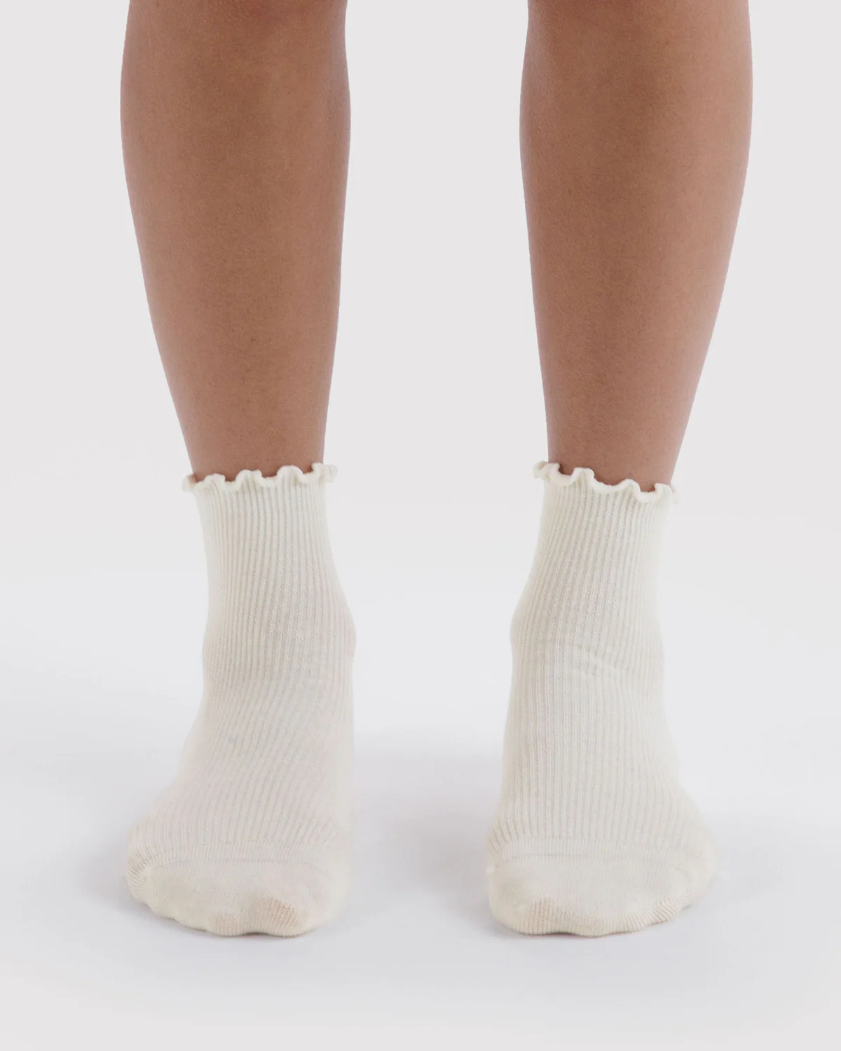 Lettuce Edge Sock Set - White - Image 3