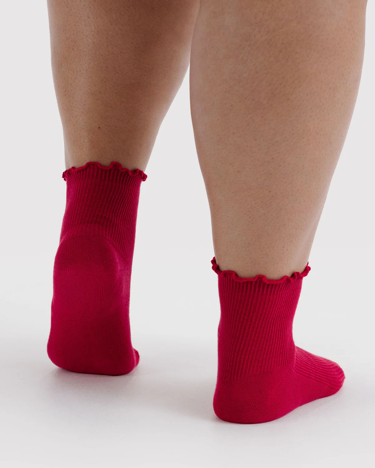 Lettuce Edge Sock Set - Wild Plum & Cherry - Image 2