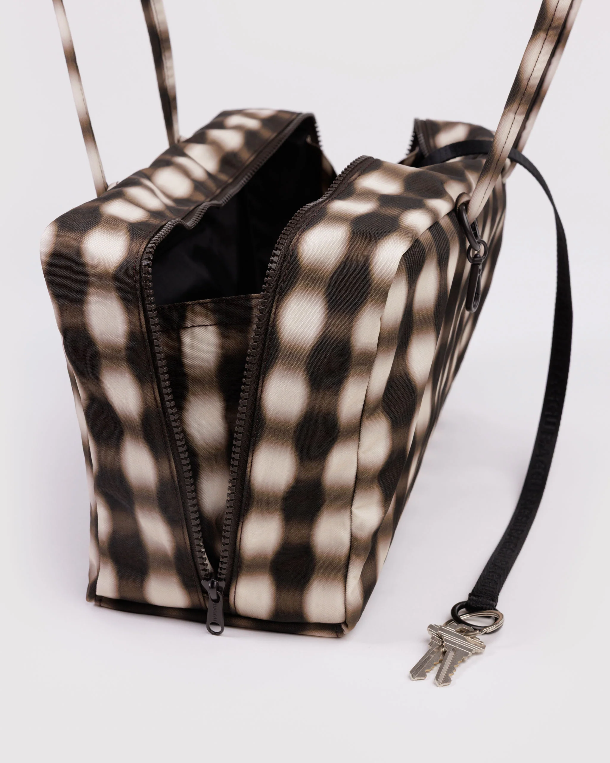 Bowler Bags - Blurred Brown Gingham - Image 8