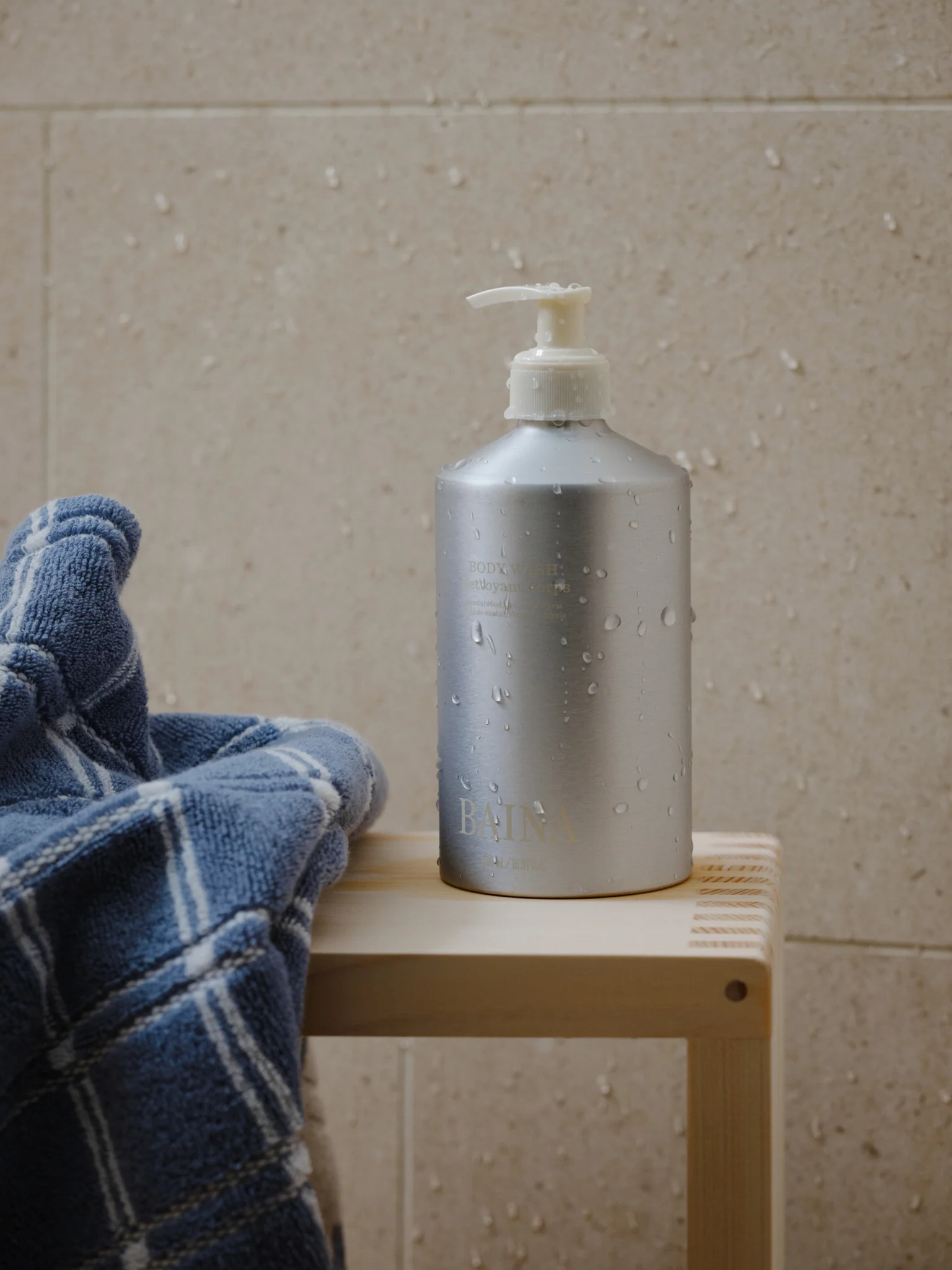 Ness Hand Towel - Celeste - Image 4