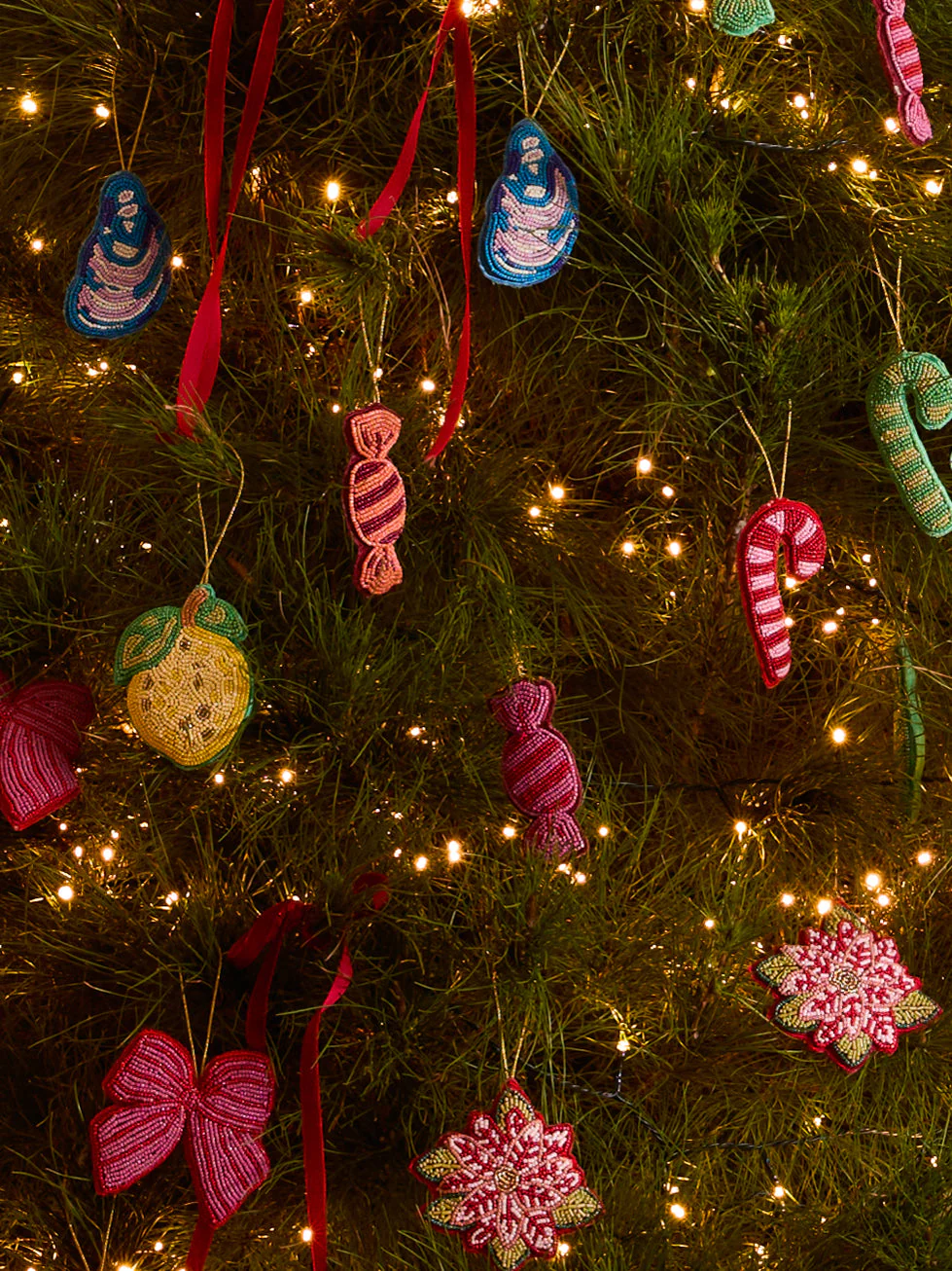 Christmas Decoration - Beaded Bon Bon - Image 2