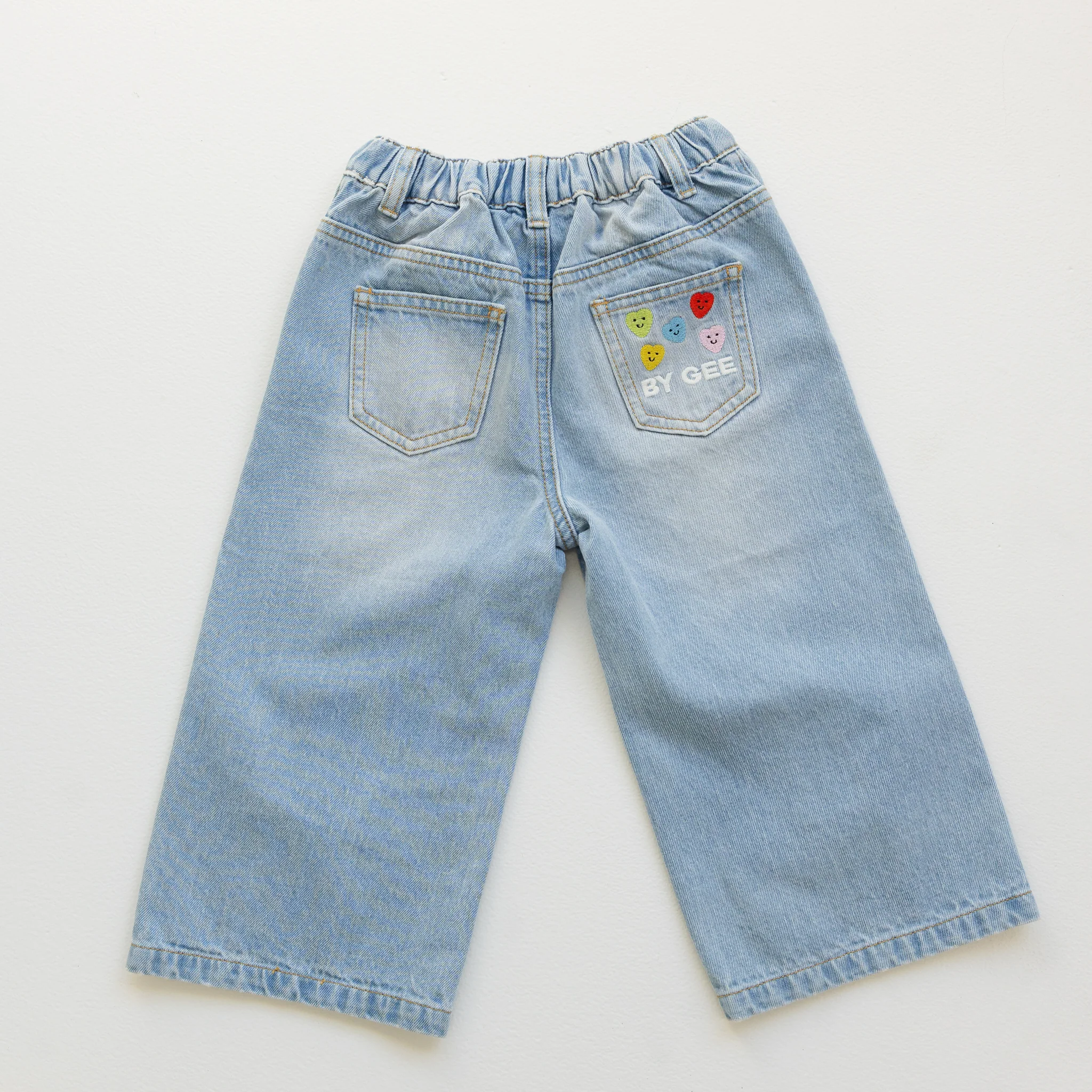 Wide Leg Denim Jeans - Image 11