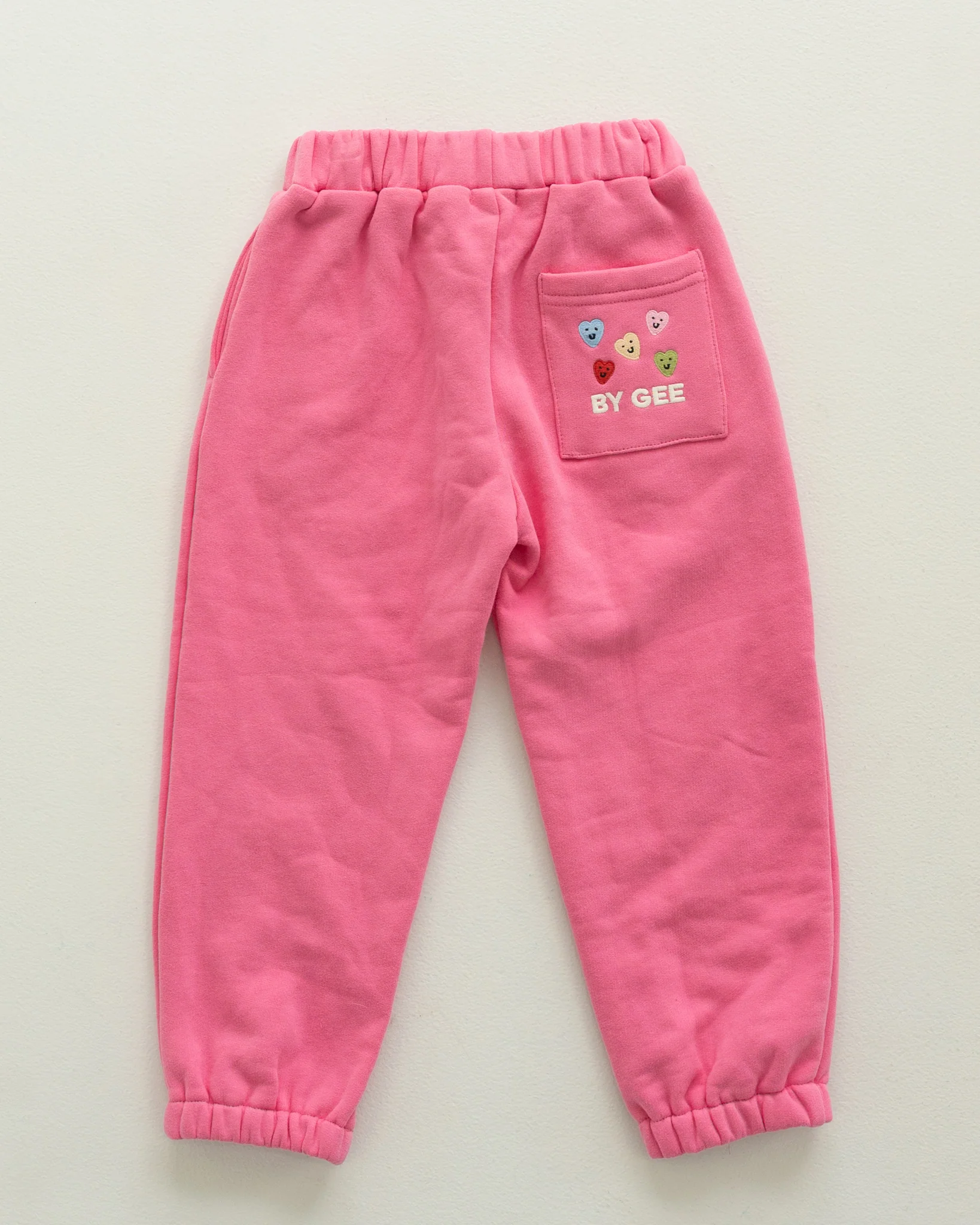 Wide Leg Sweatpants - Peony