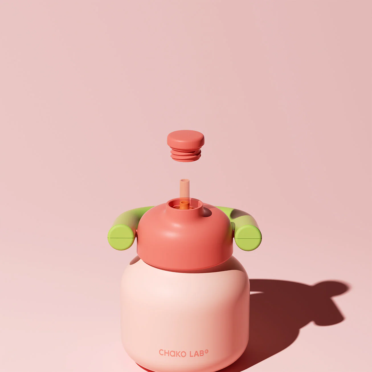 Linlin Stainless Water Bottle - Watermelon - Image 5