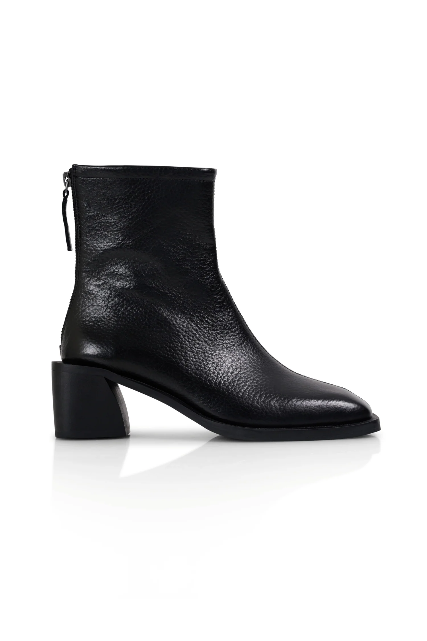 Brooklyn Square Toe Boot - Black - Image 4