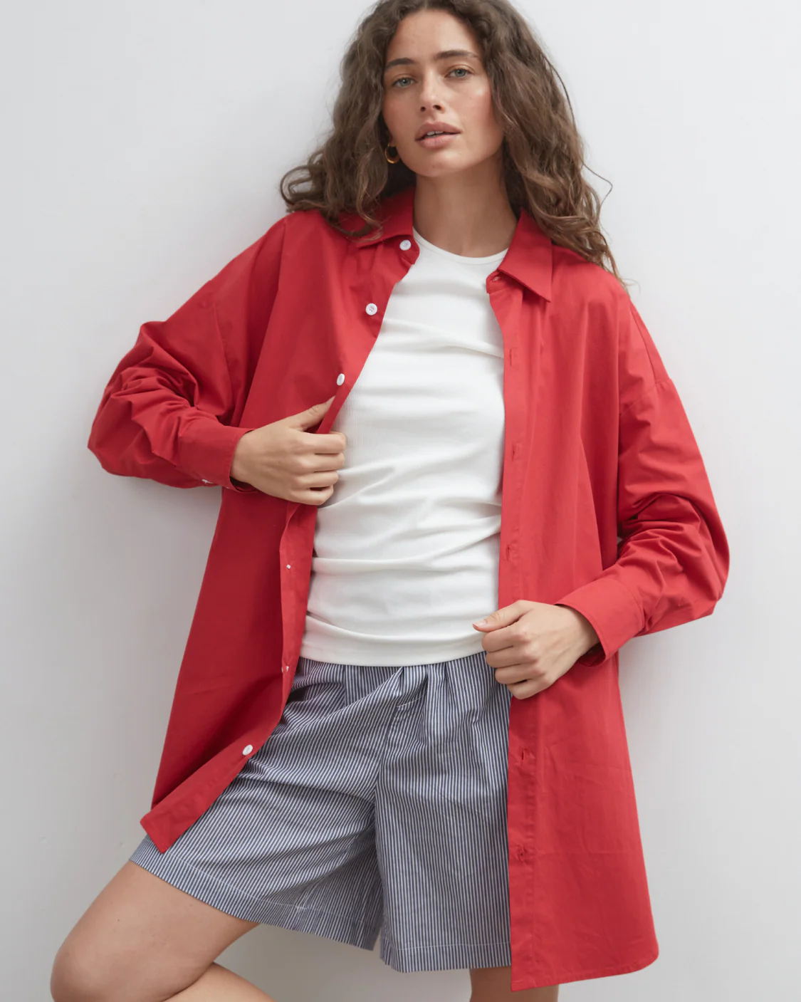 Peachy Shirt - Red