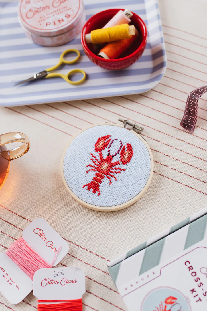 Lobster Cross Stitch Kit - Image 4