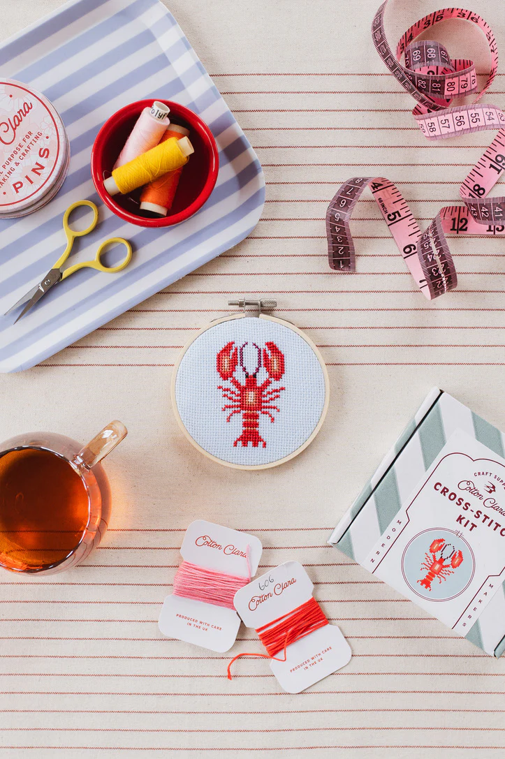Lobster Cross Stitch Kit - Image 5