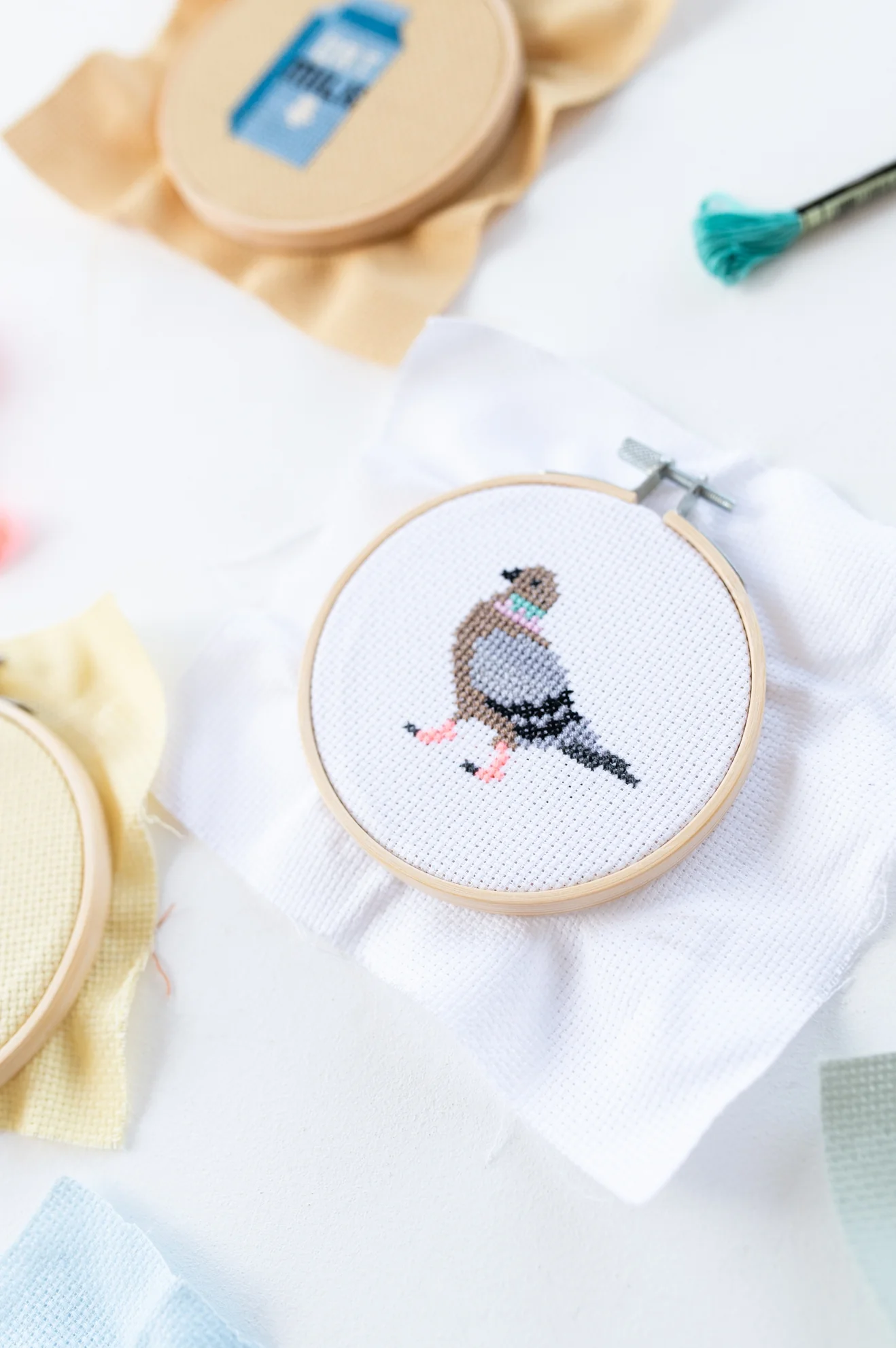 Pigeon Cross Stitch Kit - Image 6