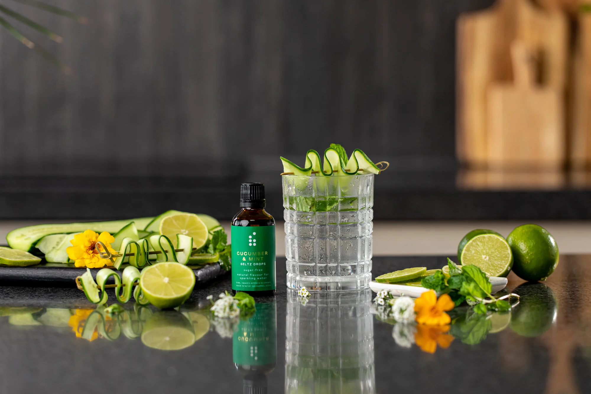 Cucumber & Mint Seltz Drops - Image 3