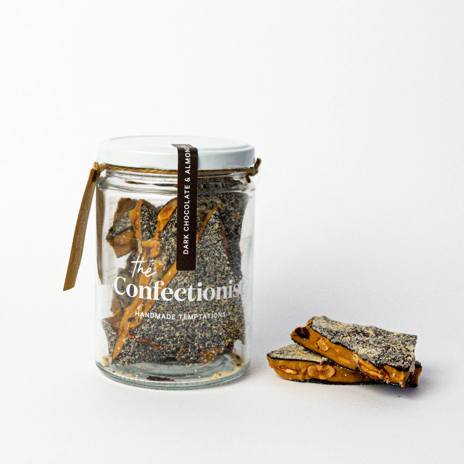 Dark Chocolate & Almond Toffee - Image 2
