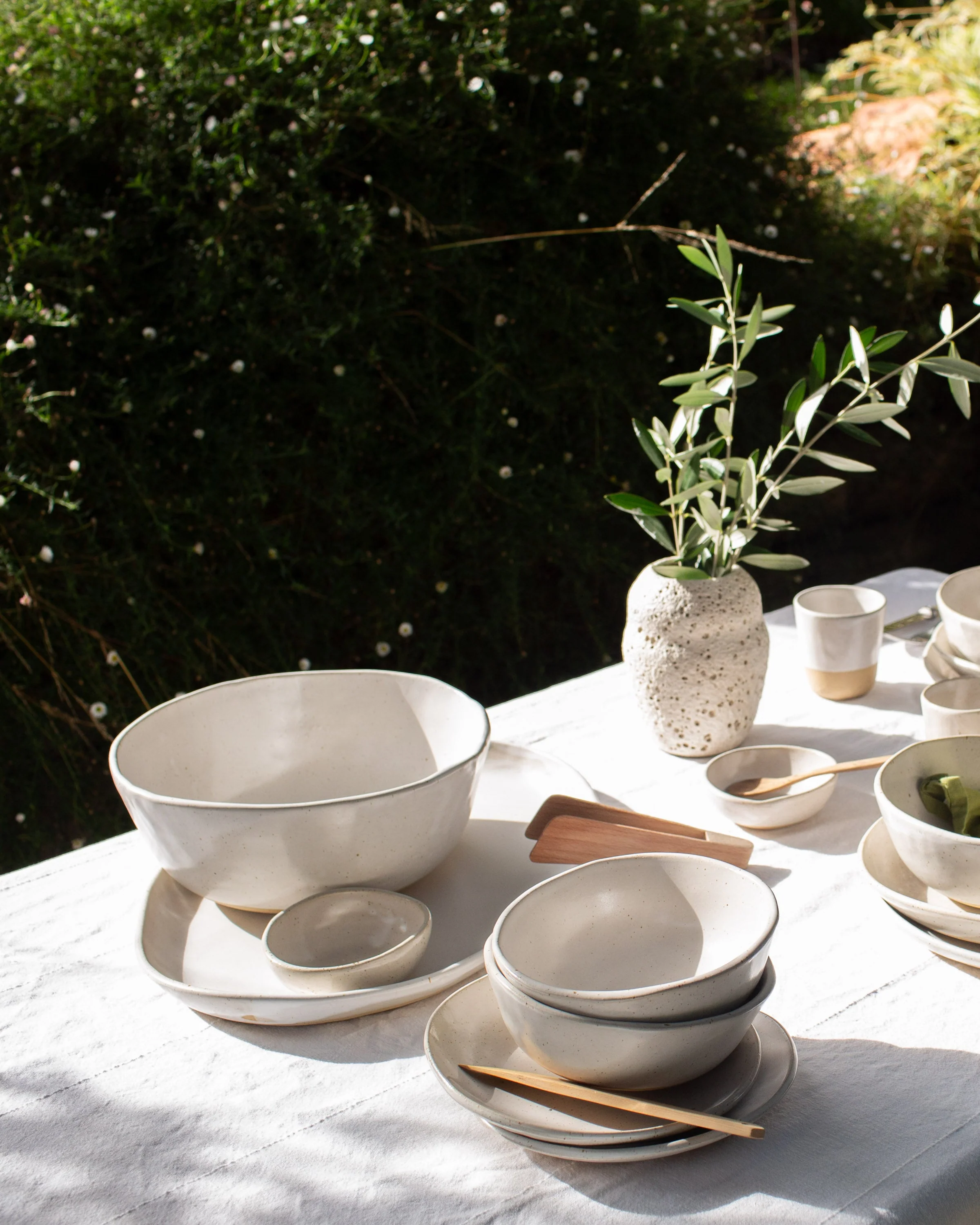 Deep Serving Bowl - White - Image 4