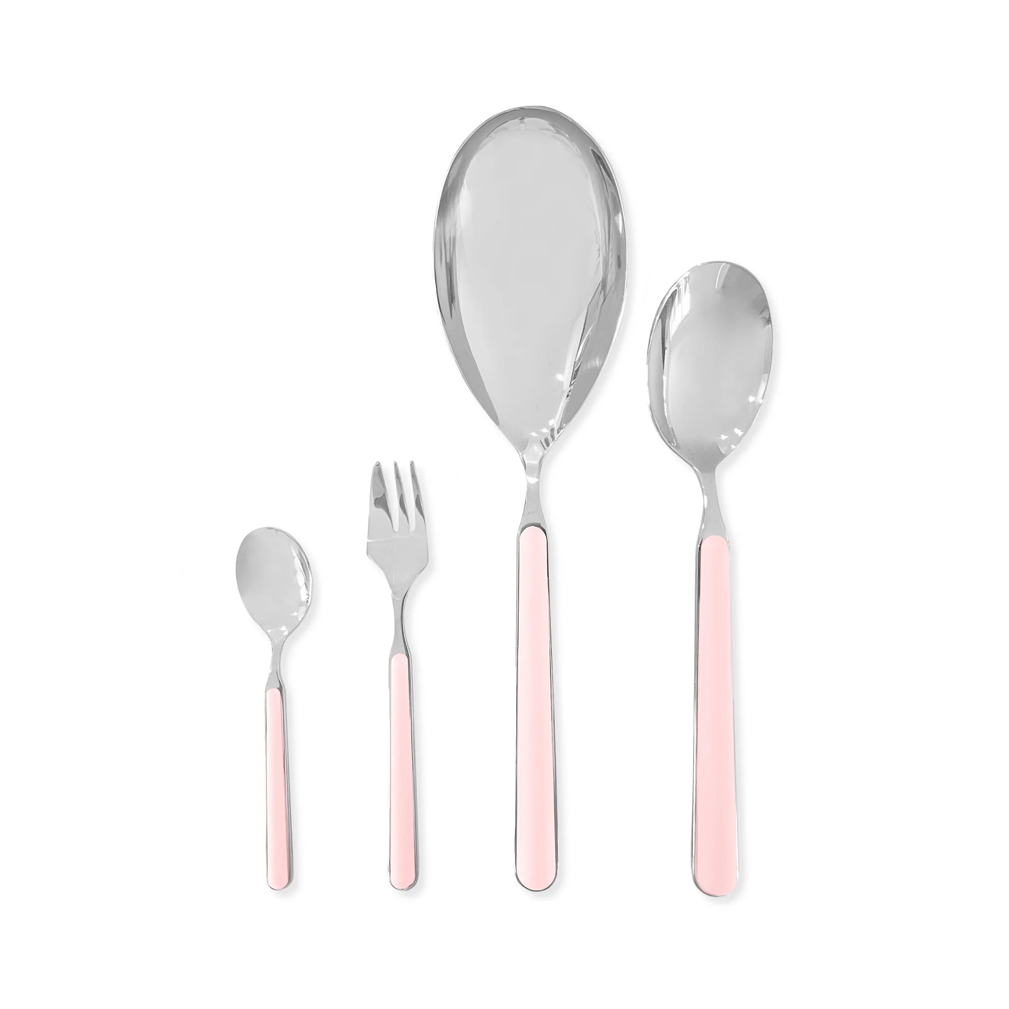 Fantasia Serving Utensils - Pale Rose