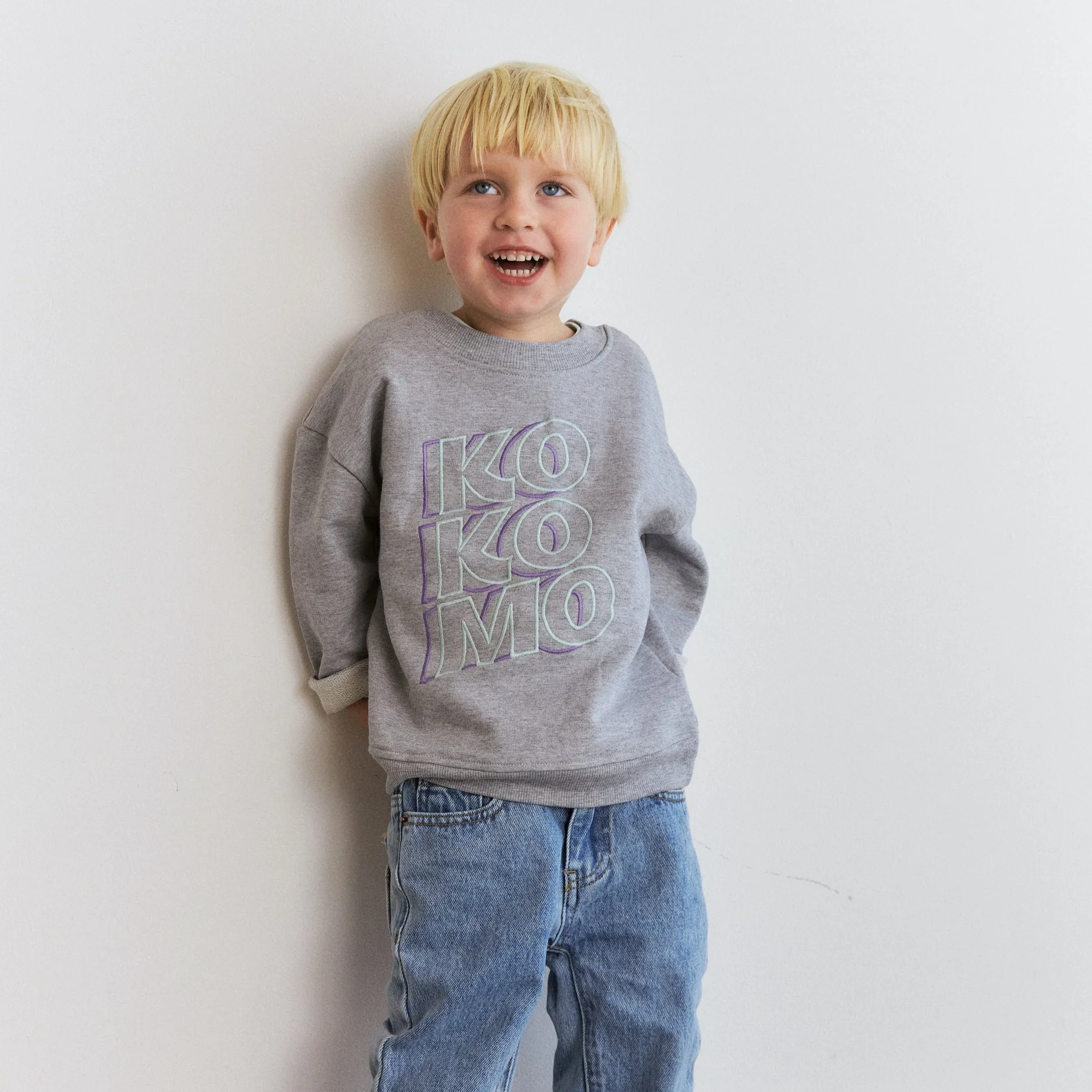 Half Pipe Jumper - Grey Marle - Image 2