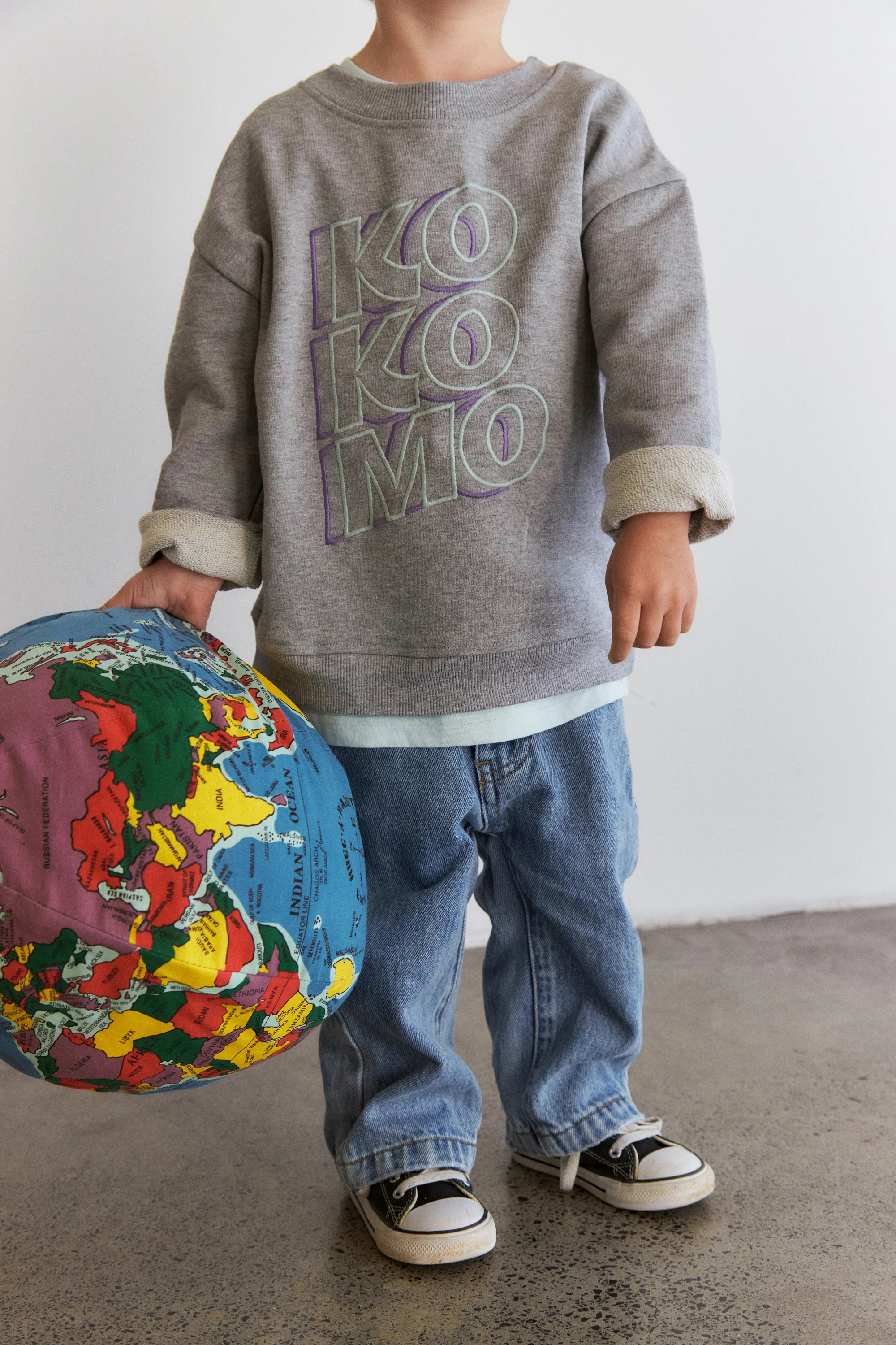 Half Pipe Jumper - Grey Marle - Image 5