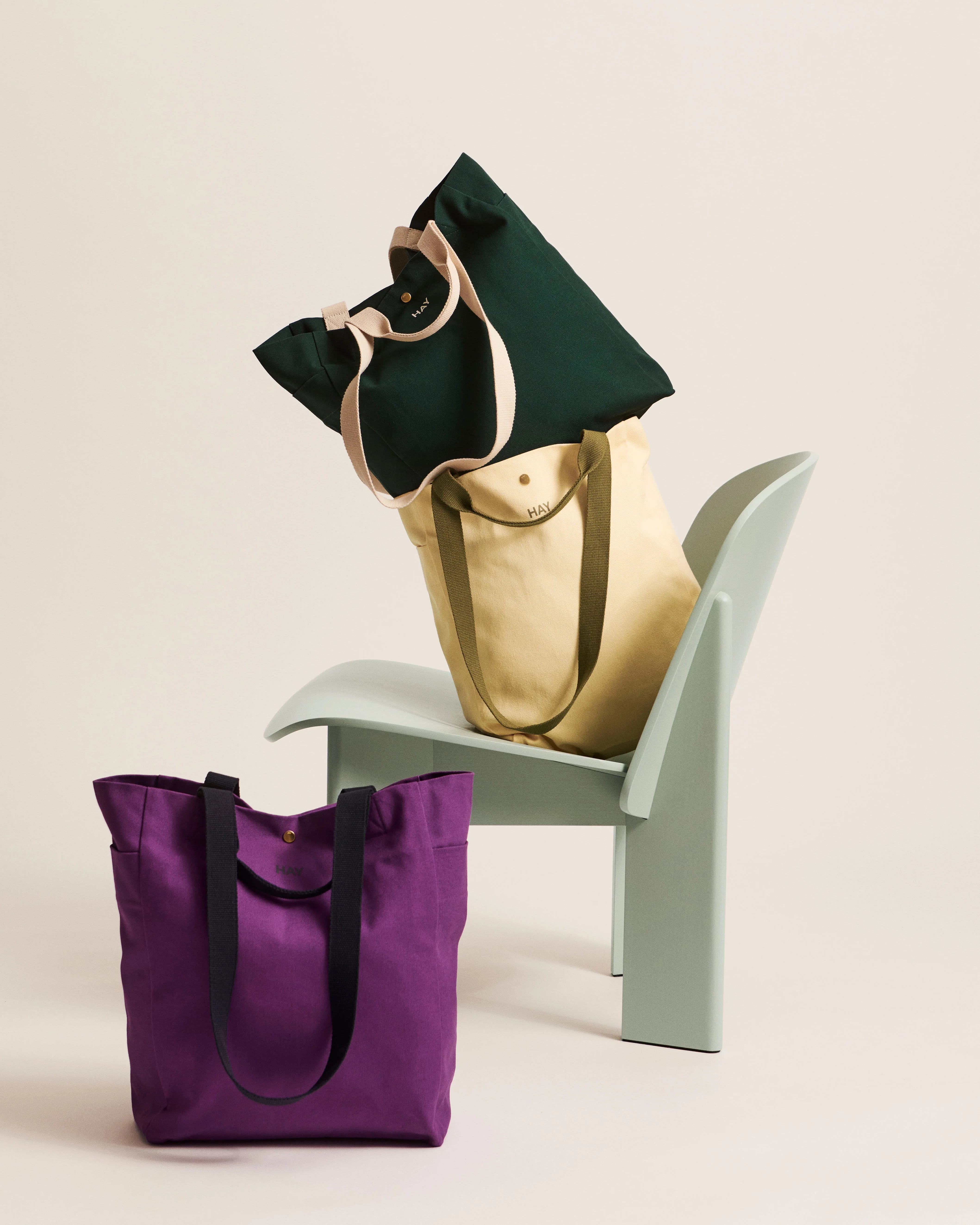 Everyday Tote Bag - Dark Green - Image 4