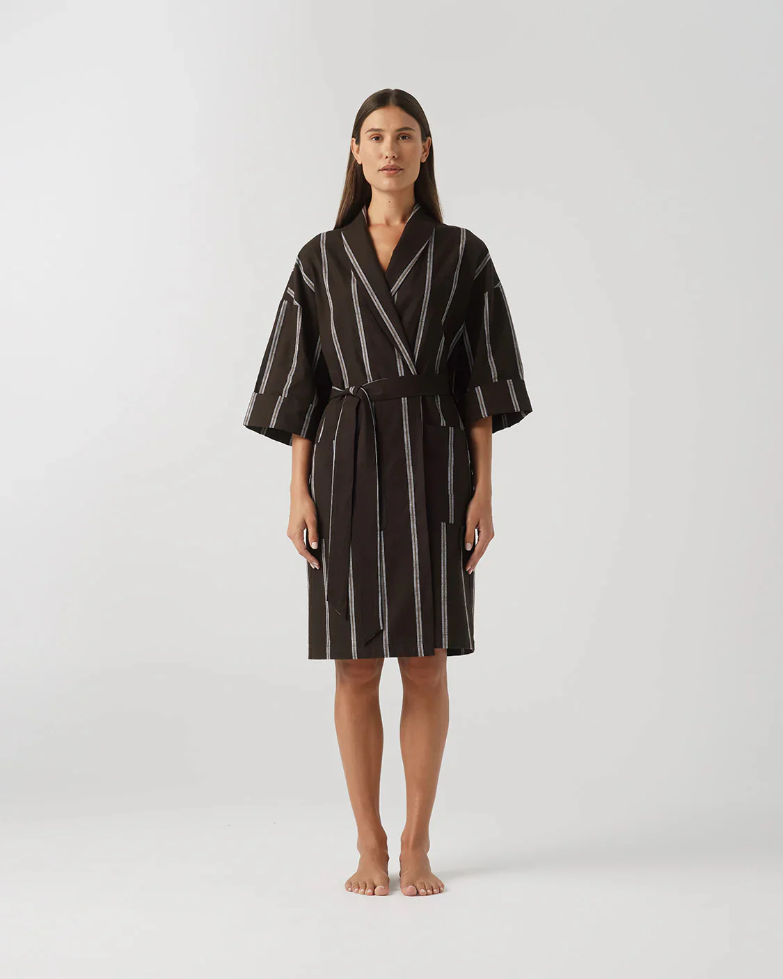 Chocolate Stripe Robe - Image 2