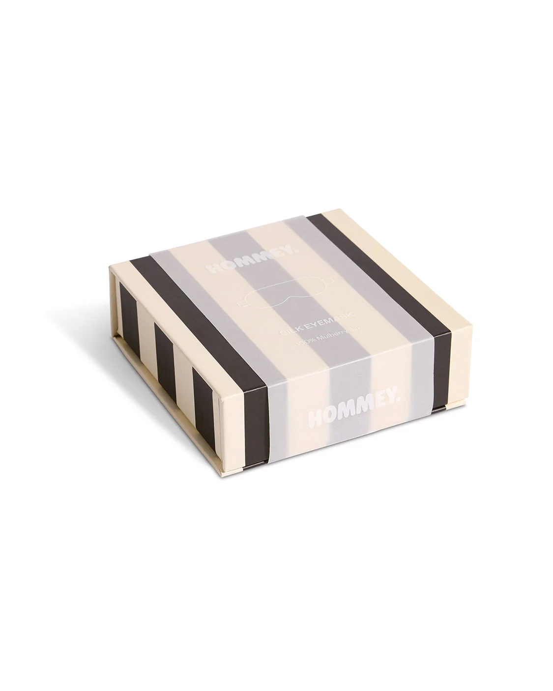 Silk Eye Mask - Vanilla Bean Stripes - Image 5