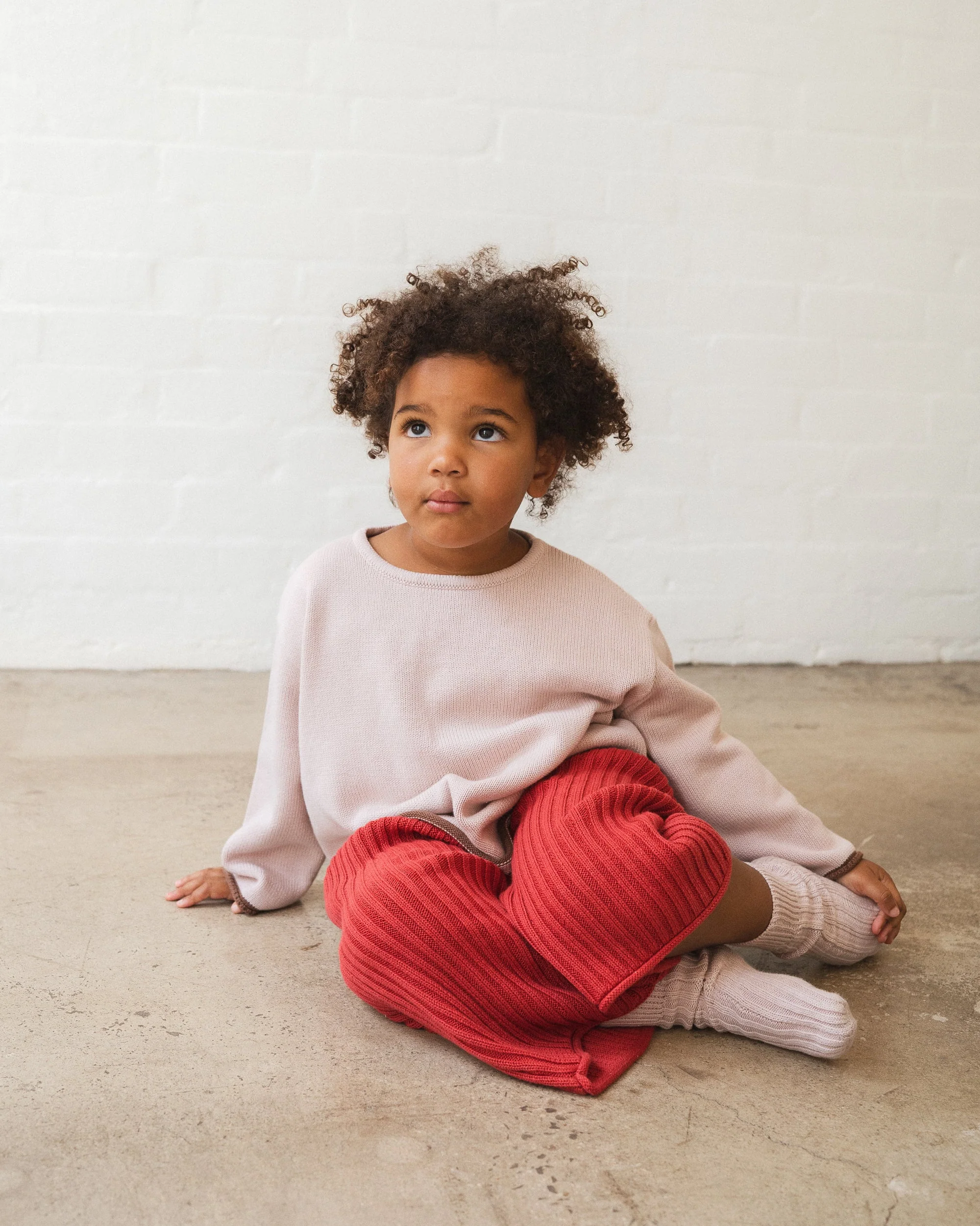 Essential Knit Pants - Chilli - Image 3