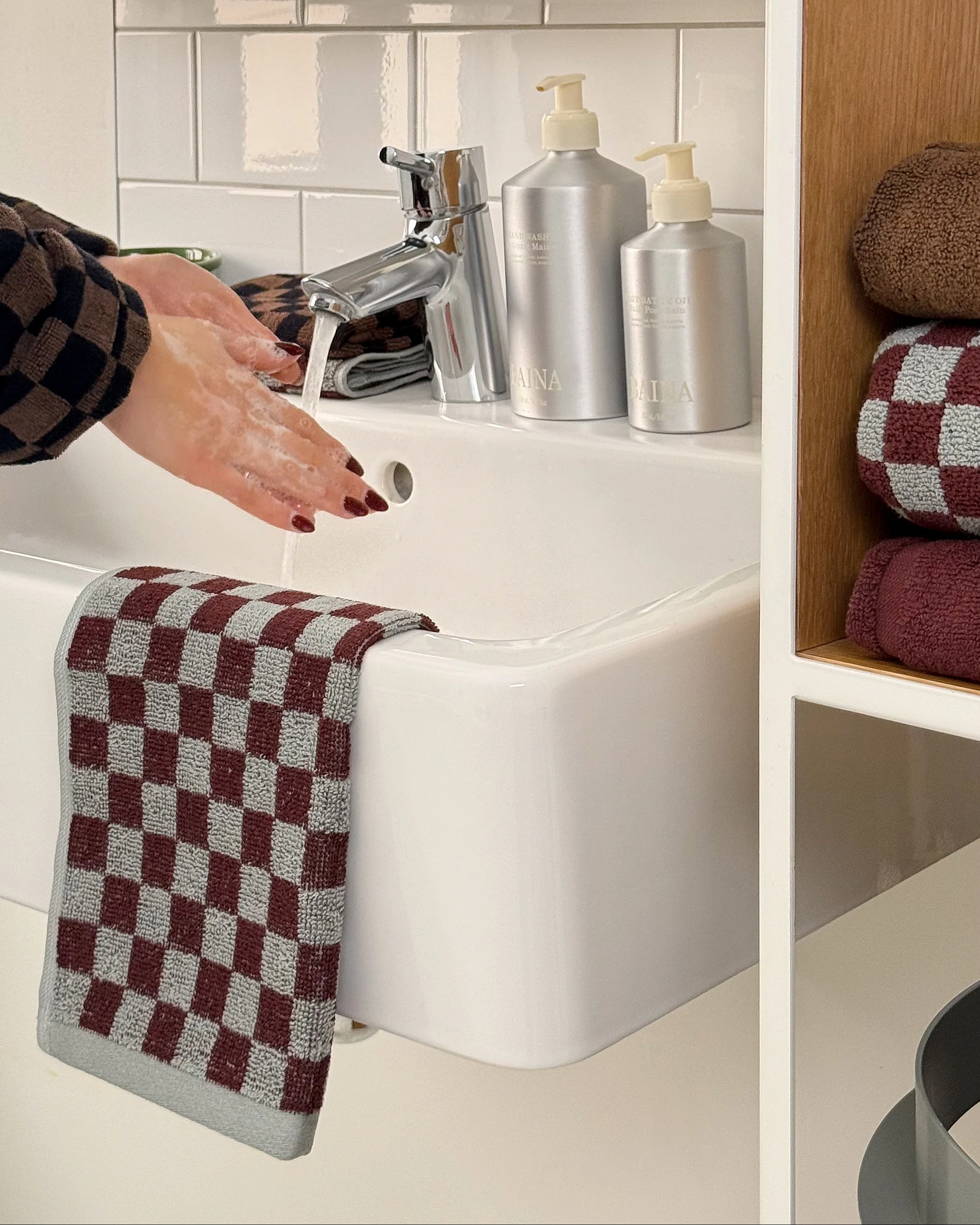 Josephine Hand Towel - Cement & Rhus - Image 6