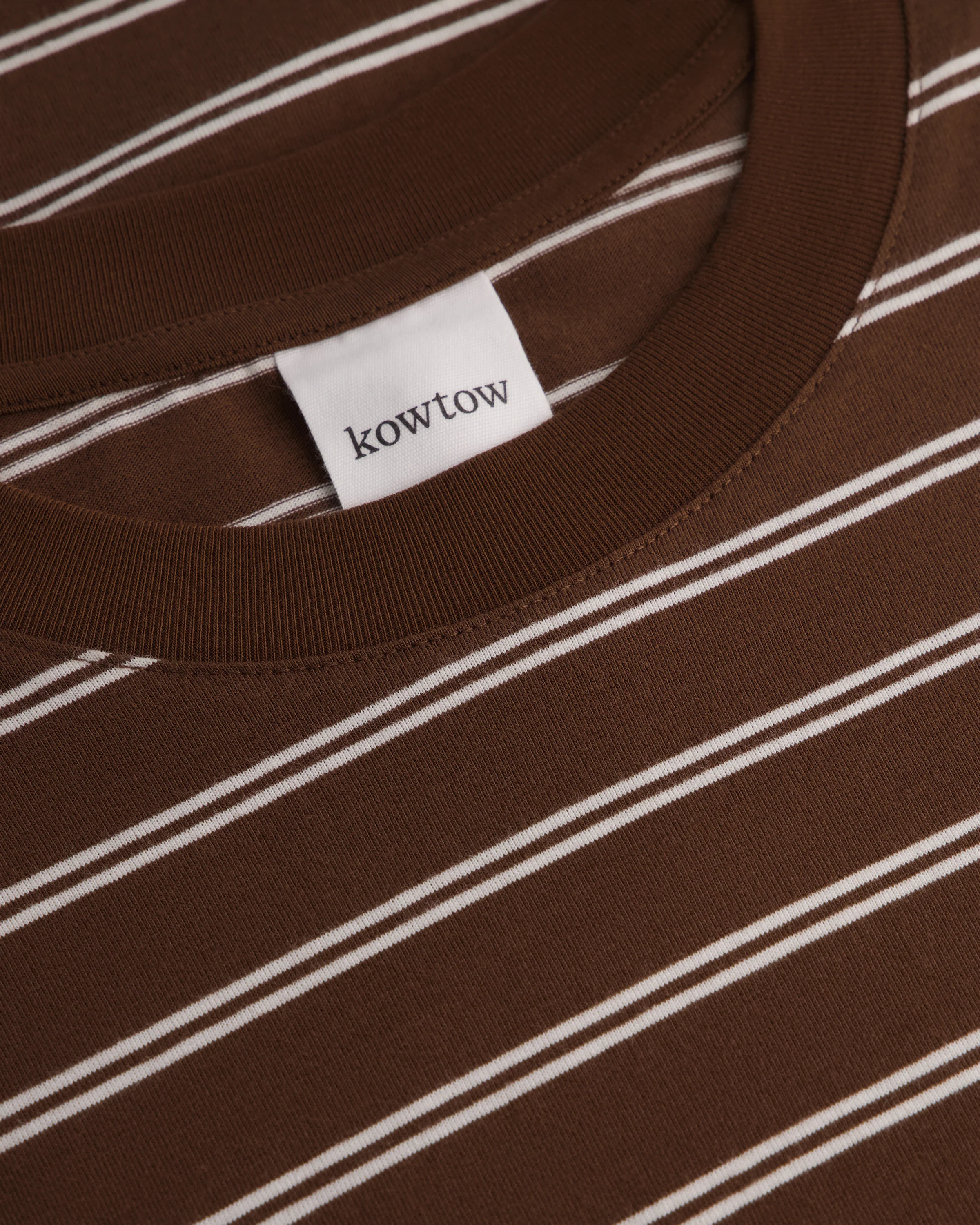 Classic Tee - Brown Stripe - Image 6