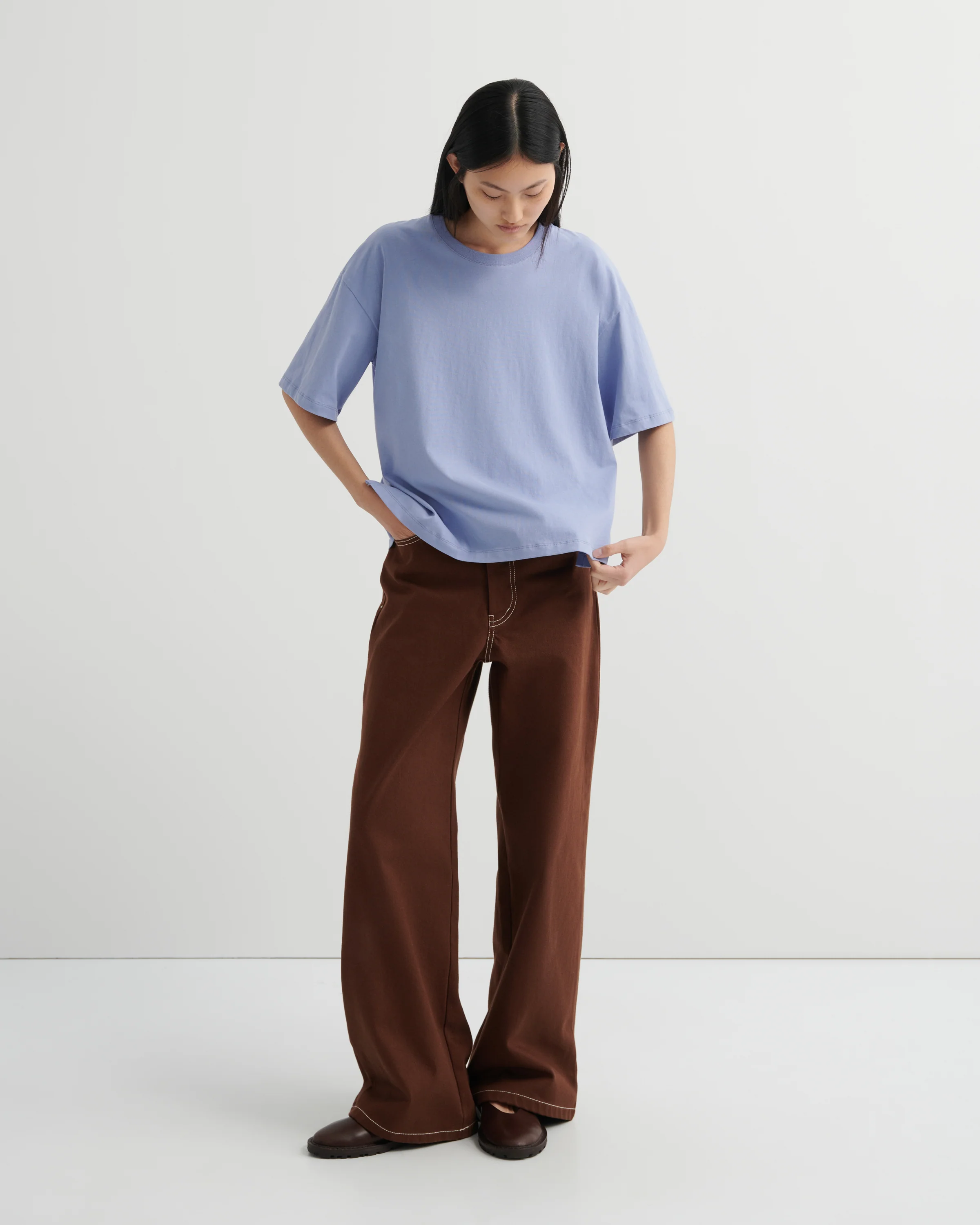Everyday Tee - Periwinkle - Image 3