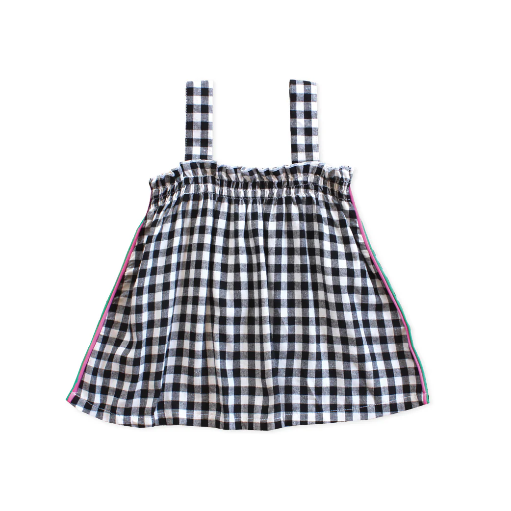 Licorice Linen Singlet - Image 5