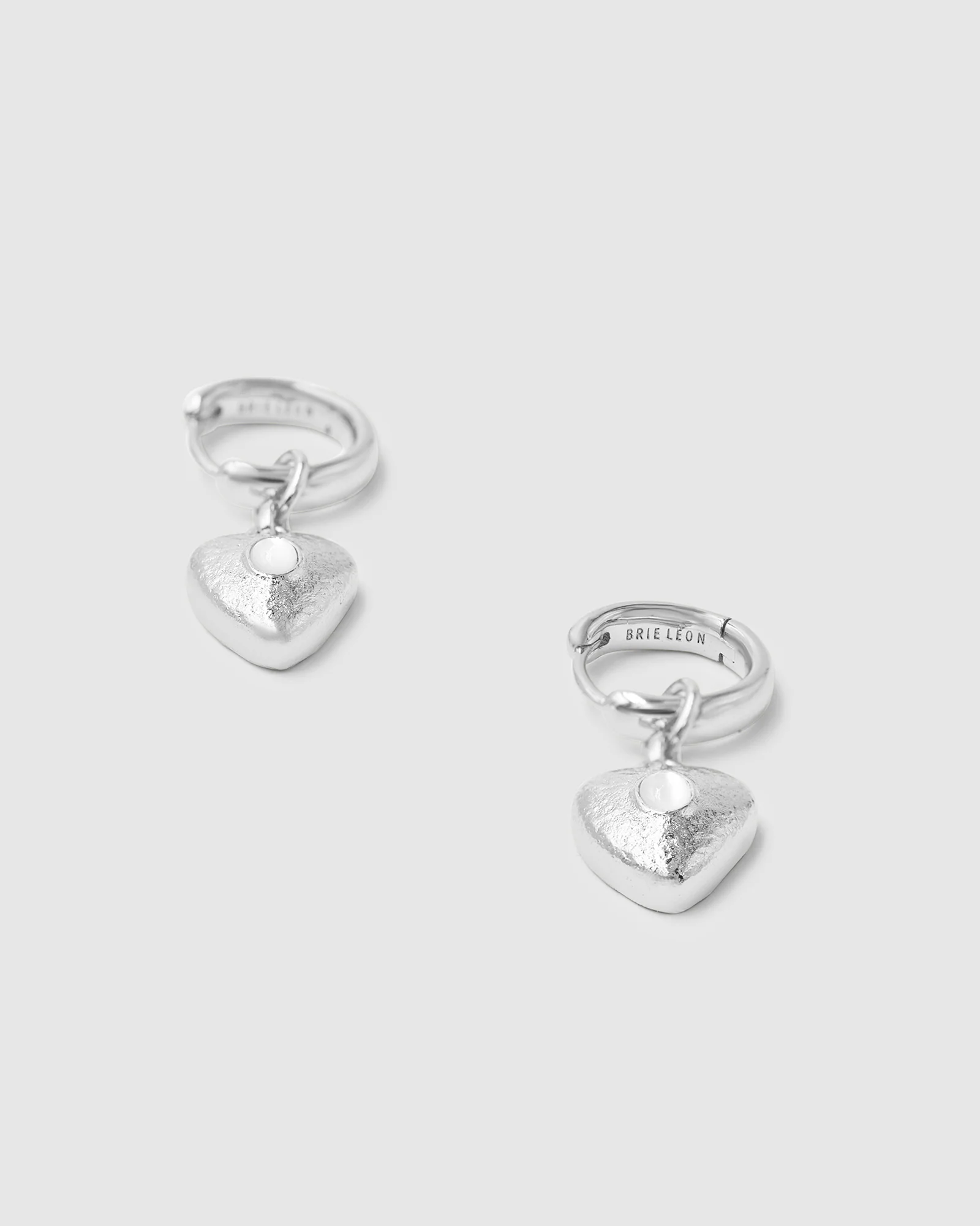 Pearl Locket Hoops - Image 6