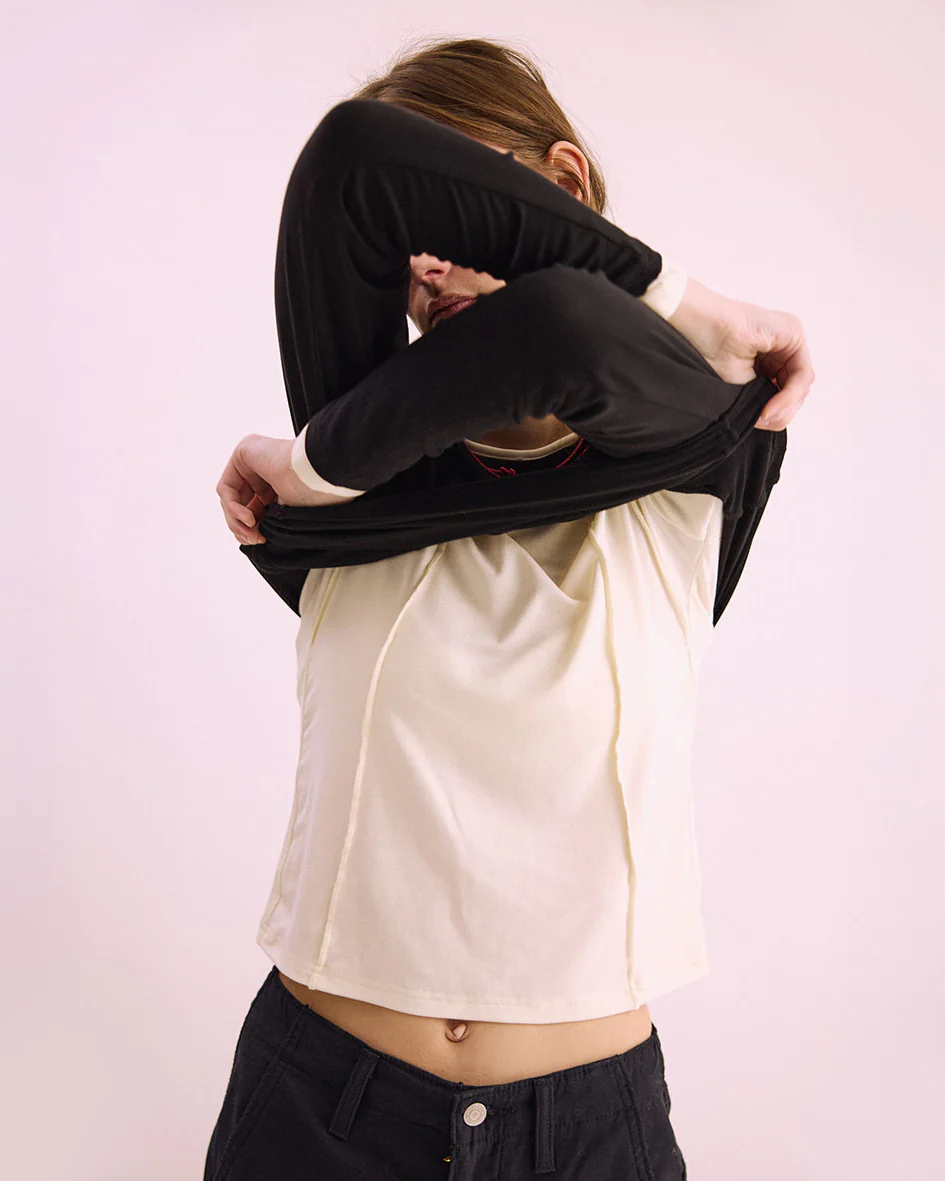 Seam Top - Black - Image 5