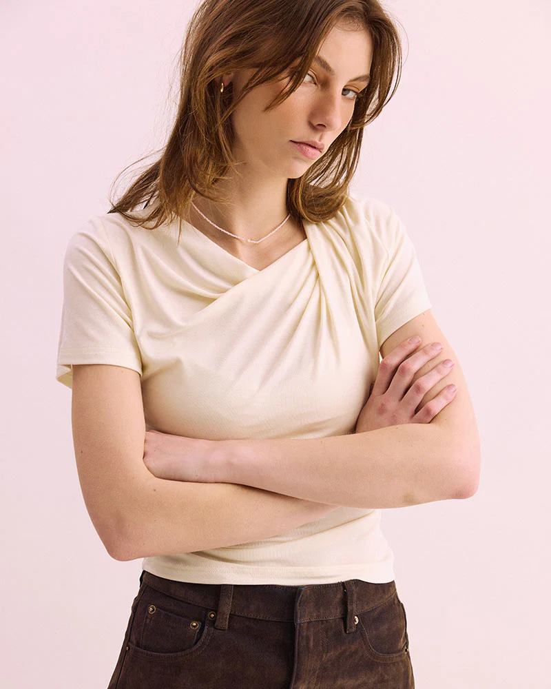 Twist Top - Ivory - Image 3