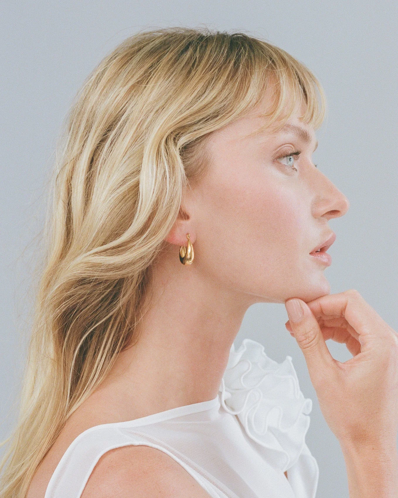 Tear Drop Earrings - Image 2