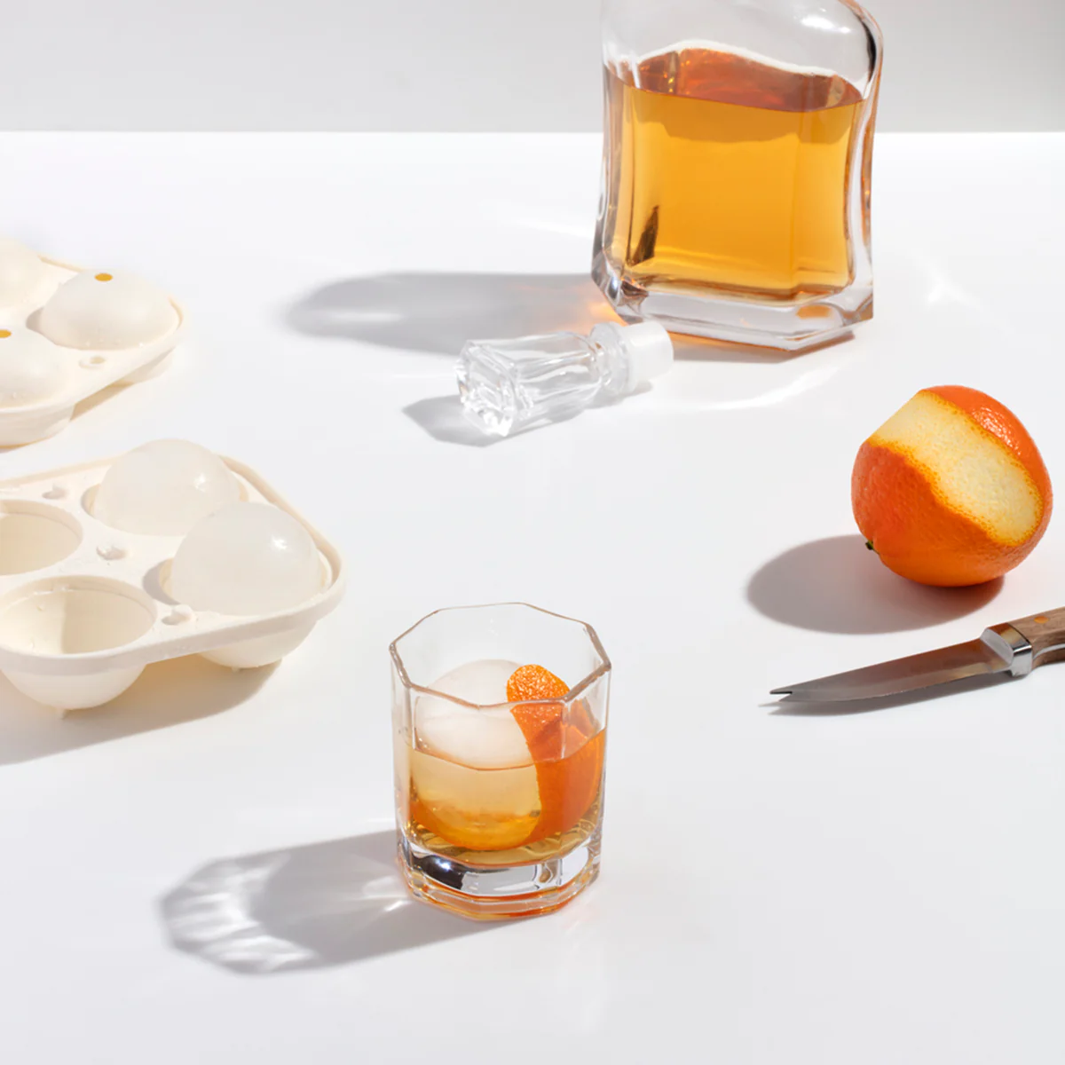 XL Silicone Ice Cube Tray - Sphere - Image 2