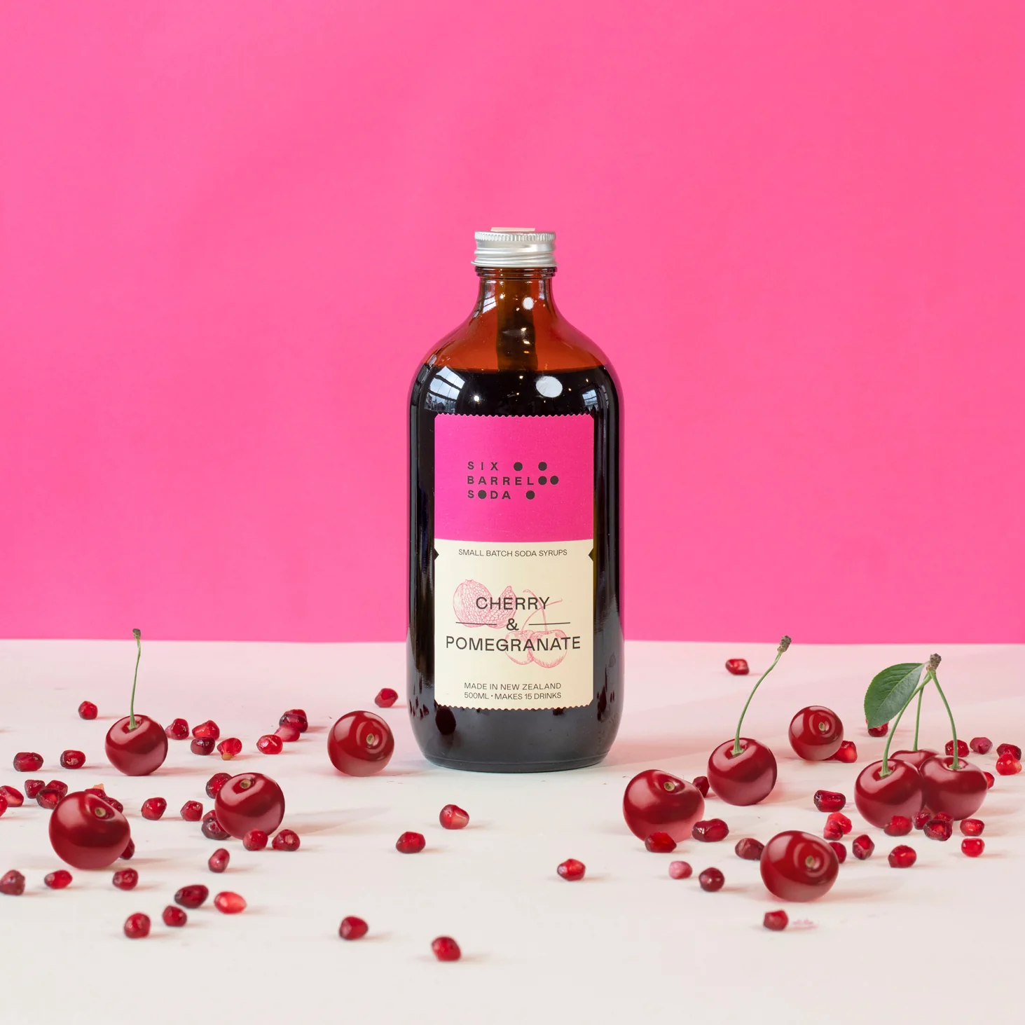 Cherry & Pomegranate Soda Syrup - Image 3