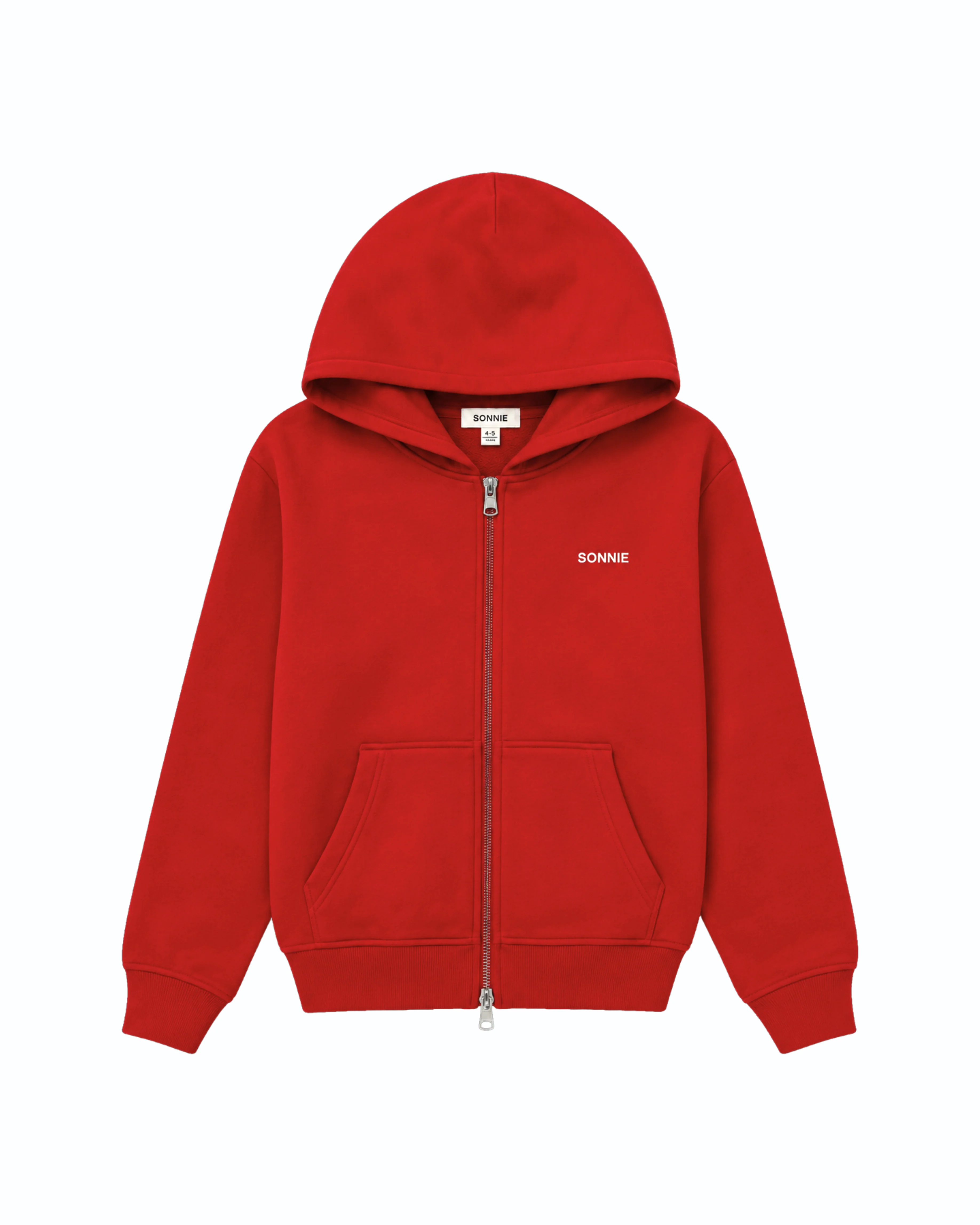 Team Red Zip Hoodie - Image 2