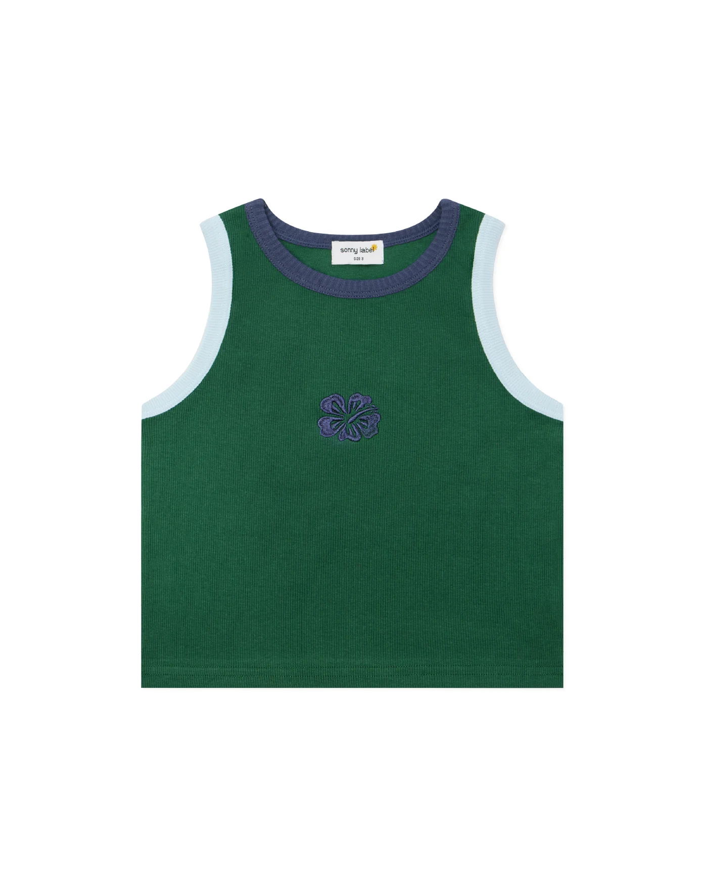 Forest Ribbed Singlet