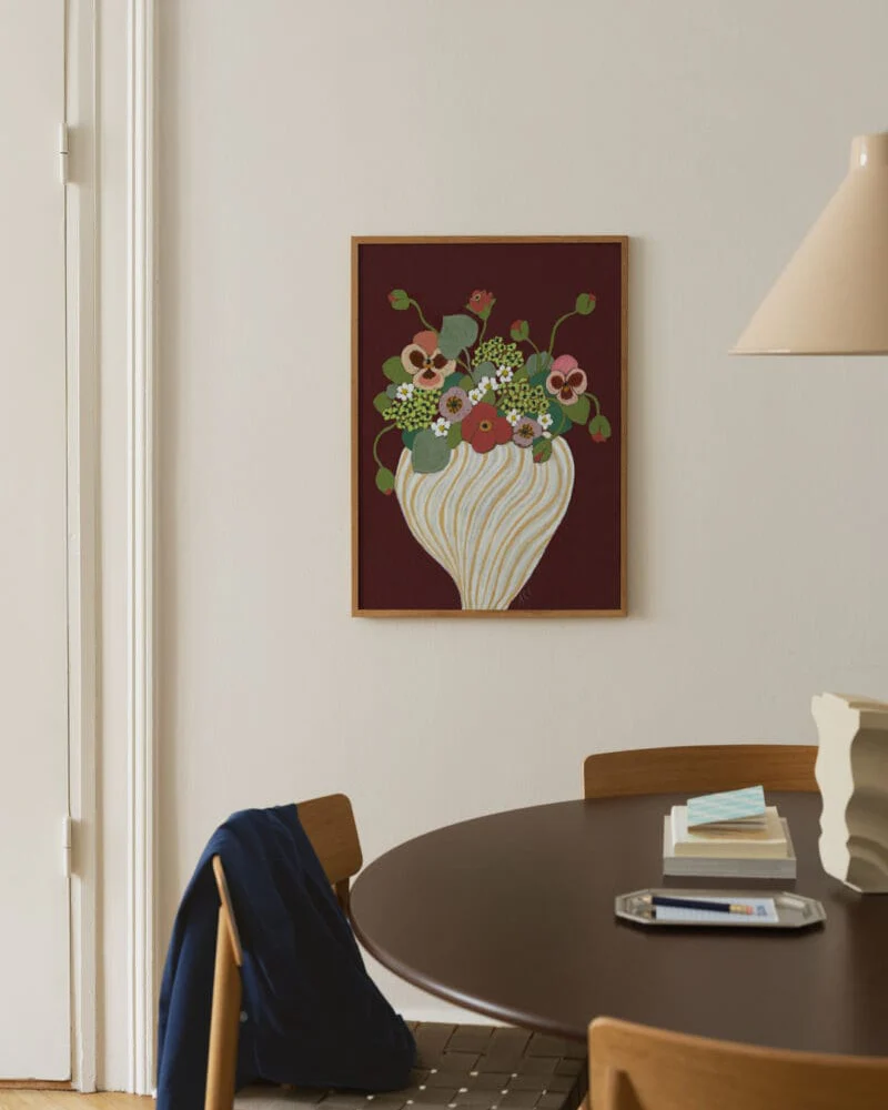 Print - Maroon - Image 2