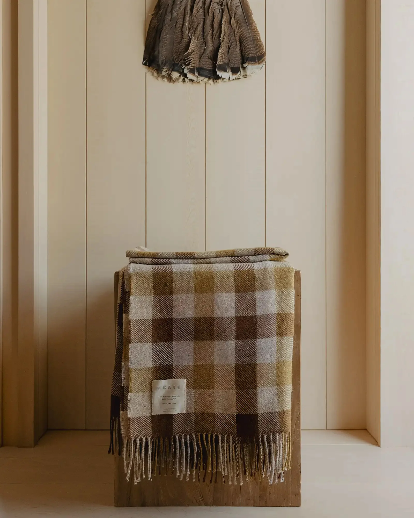 Lambswool Throw - Caldwell Autumn - Image 4
