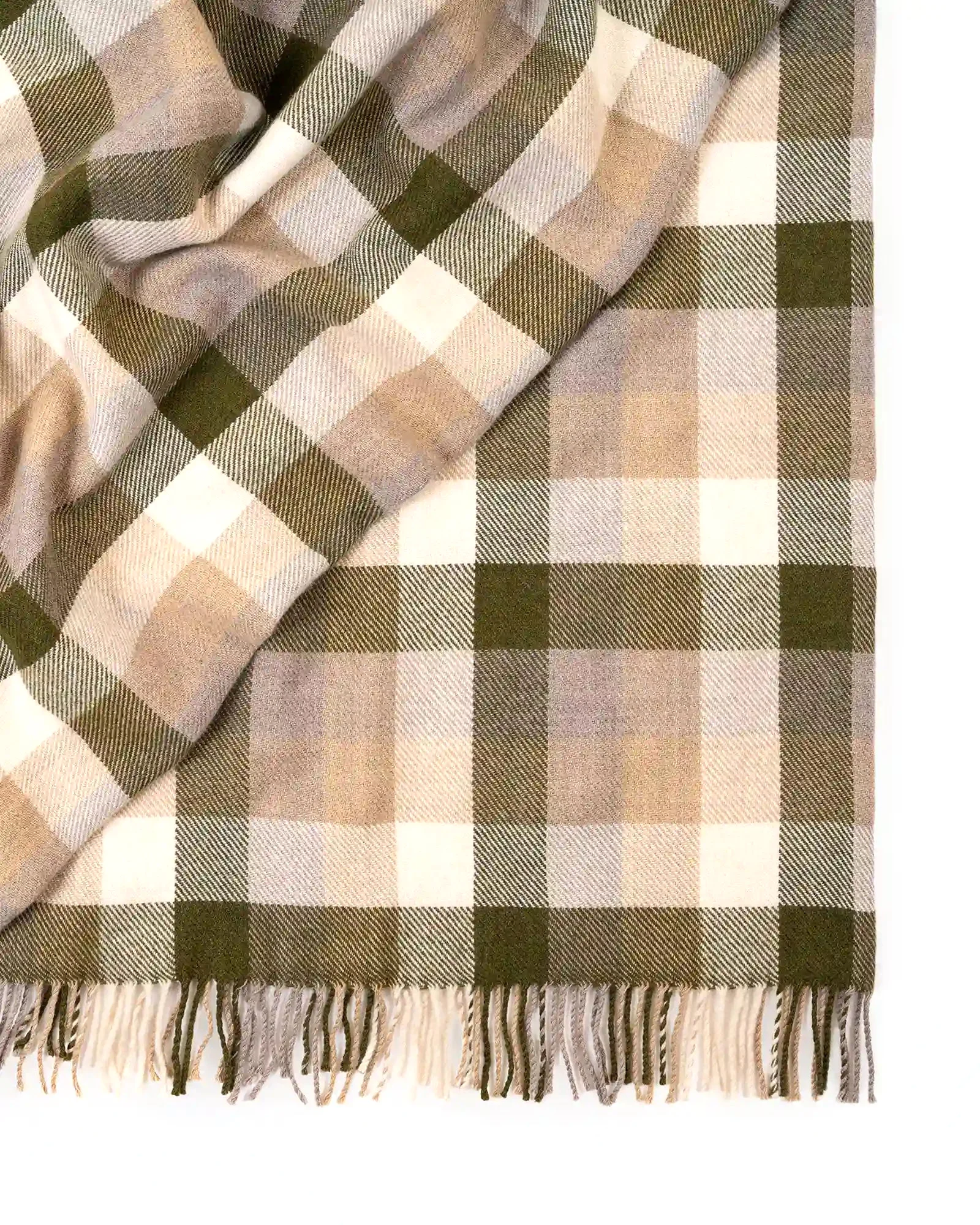 Lambswool Throw - Caldwell Landscape